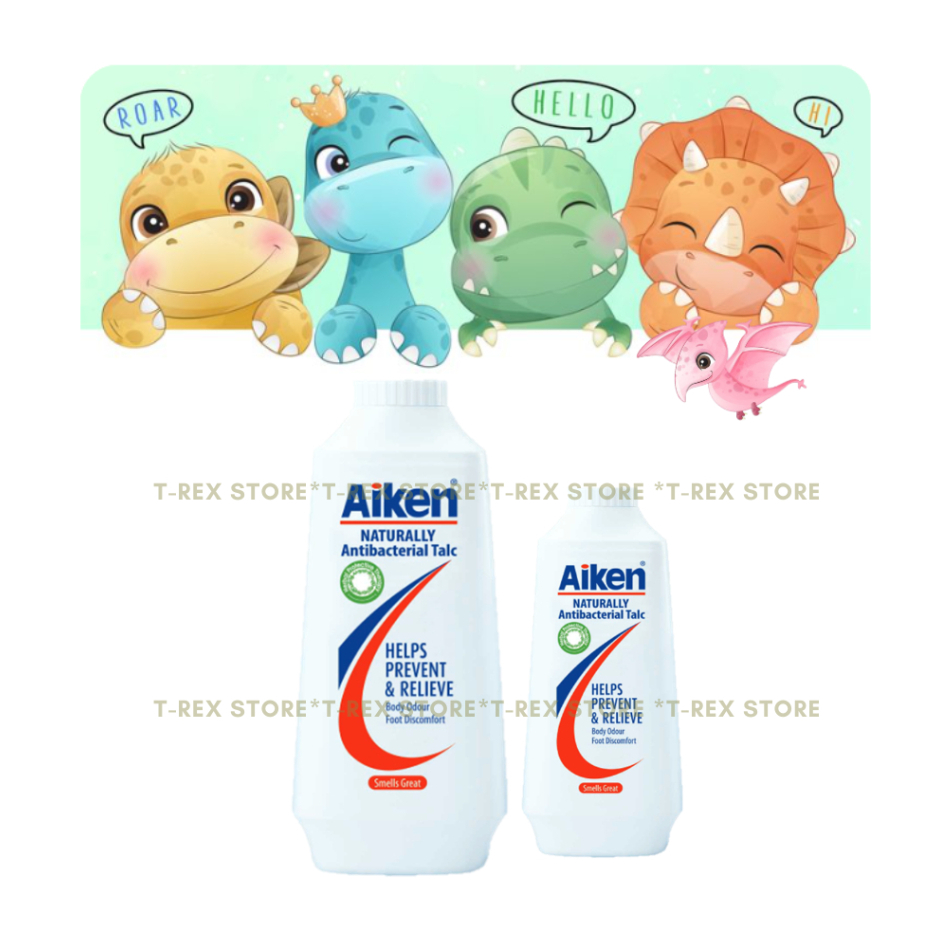 AIKEN Antibacterial Talc Powder Helps Prevent Relieve Body