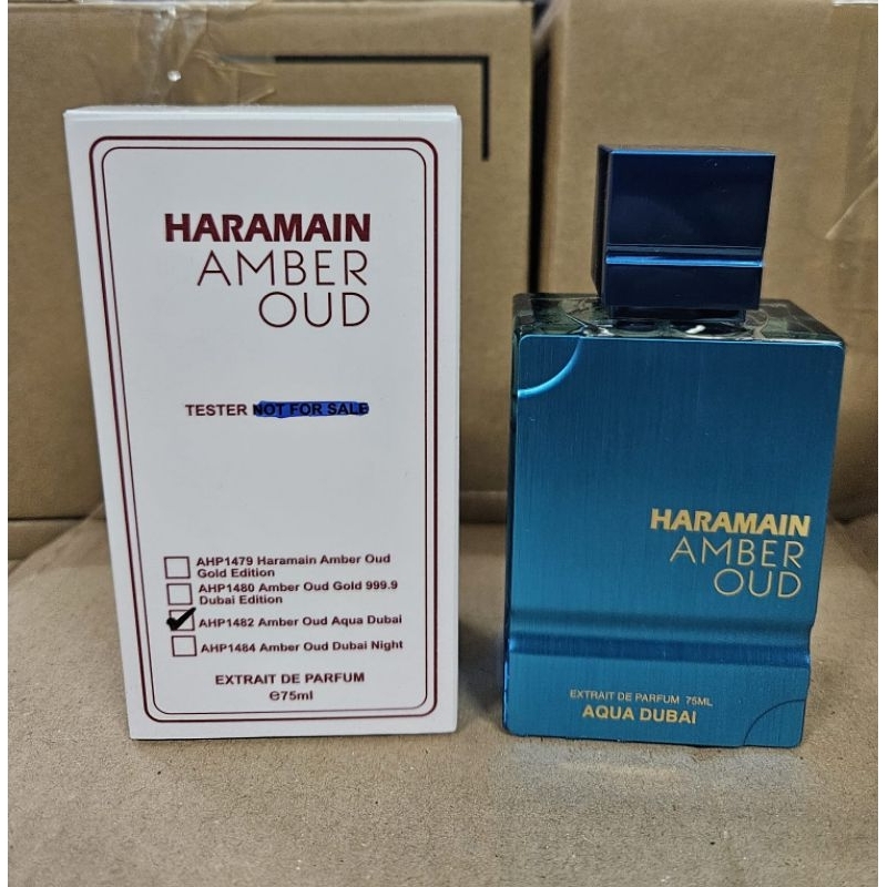 Al Haramain Amber Oud Aqua Dubai, 100ml, Extrait De Parfum Shopee Singapore