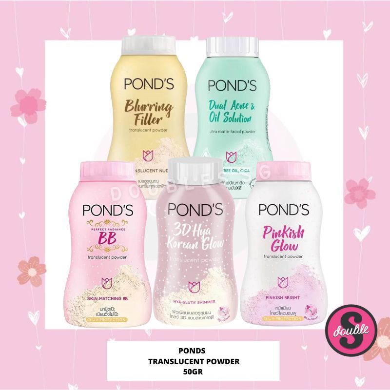 Pond's BB Powders - Radiance, Oil Control, Anti-Acne, Pinkish Glow ...