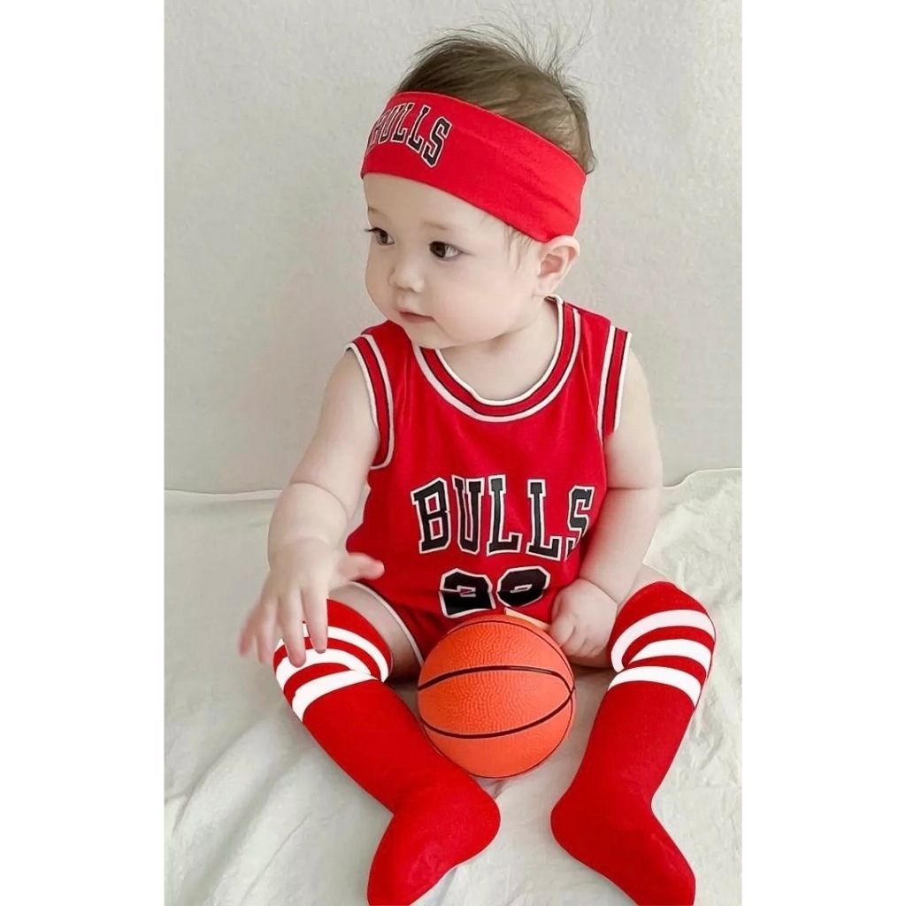 Cute Baby Clothing Basketball Jersey SG Ready Stock Shopee Singapore