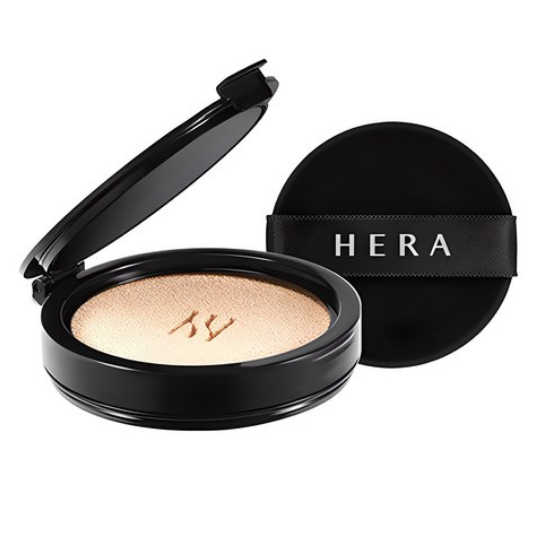thumbnail image 2 of Hera Black Cushion Foundation 15g With Refill – Matte Cover #21N1 Vanilla – Korean 2 of 5