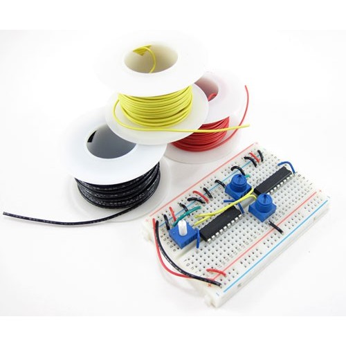 {fast delivery} Hook-Up Wire - multi colour (Solid Core, 22 AWG) 1.0 ...