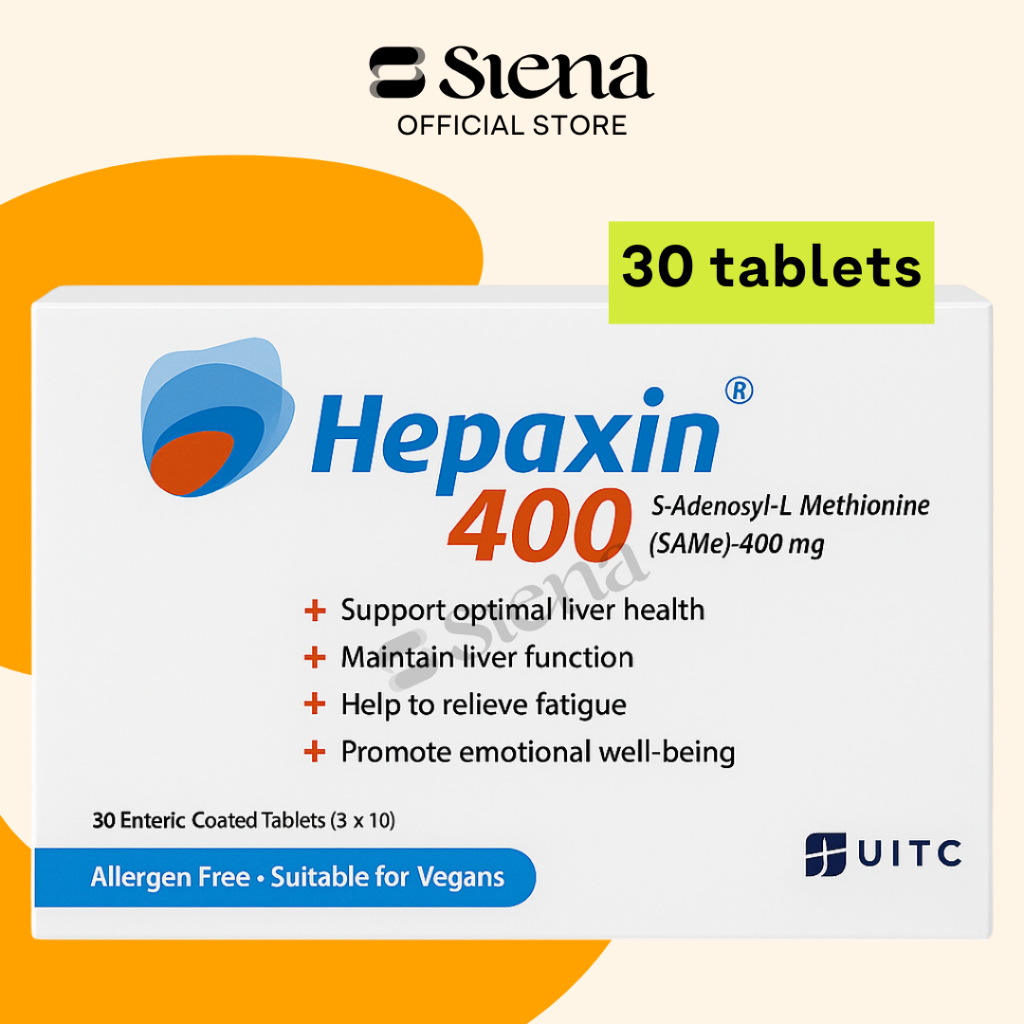 UITC Hepaxin 400 - Healthy Liver Function (Product of Italy) | Shopee ...