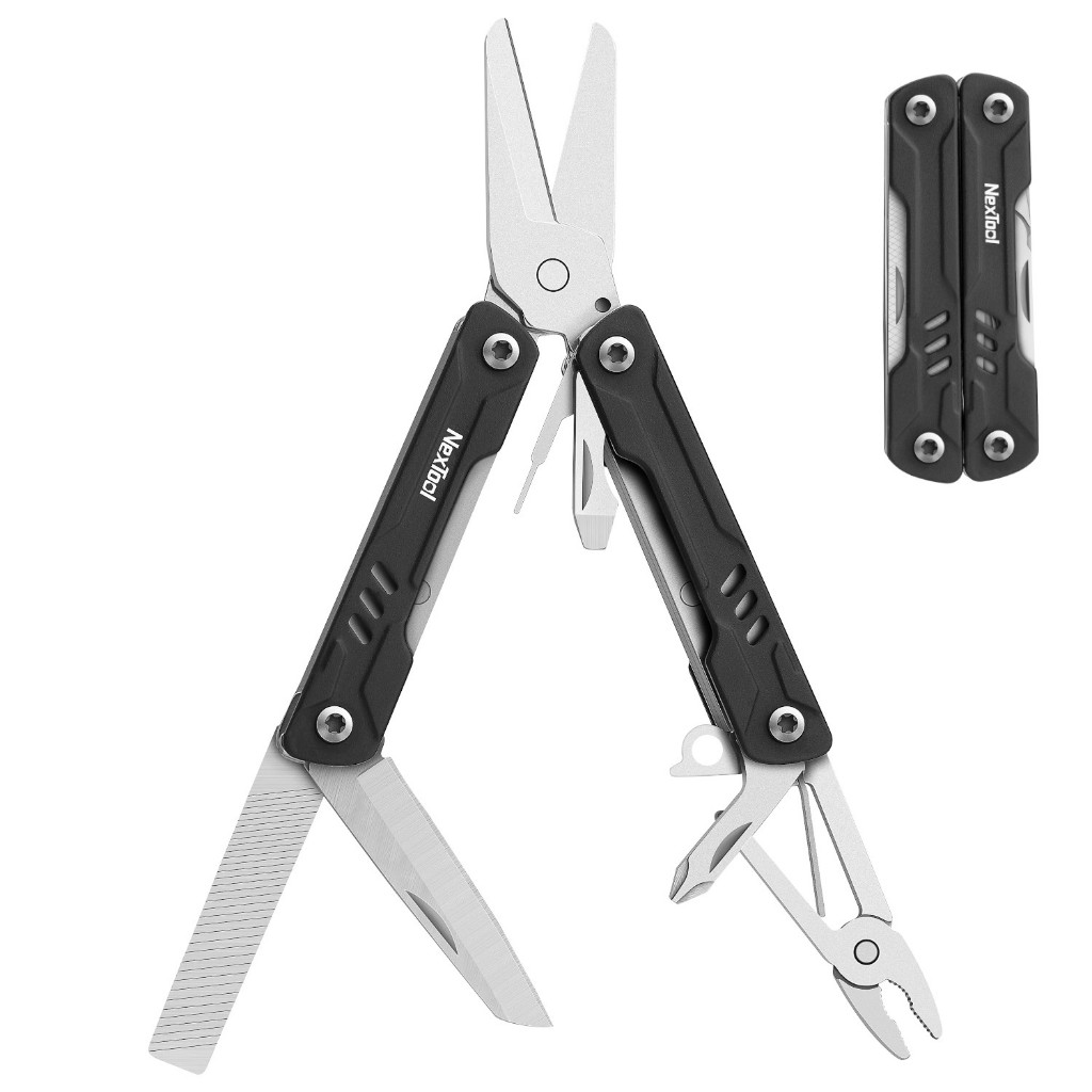NexTool Mini Sailor Scissors Compact Multi-Tool with 9 Functions (10 ...