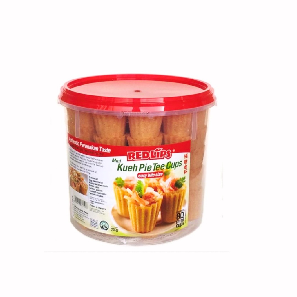 [REDLIPS] Traditional Peranakan Kueh Pie Tee Cups | Shopee Singapore