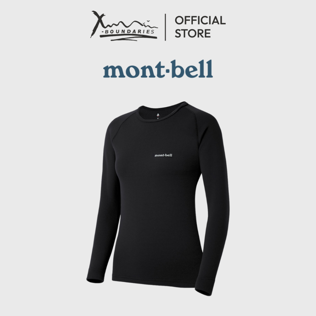 Montbell Base Layer Shirt Women s ZEOLINE Expedition Weight Winter Shopee Singapore