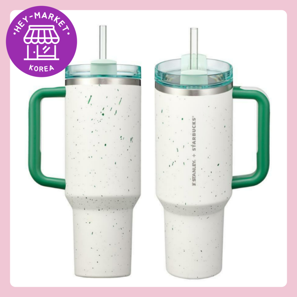 Starbucks Korea]🩷Starbucks x Stanley 2024 Quencher Tumbler 1183ml