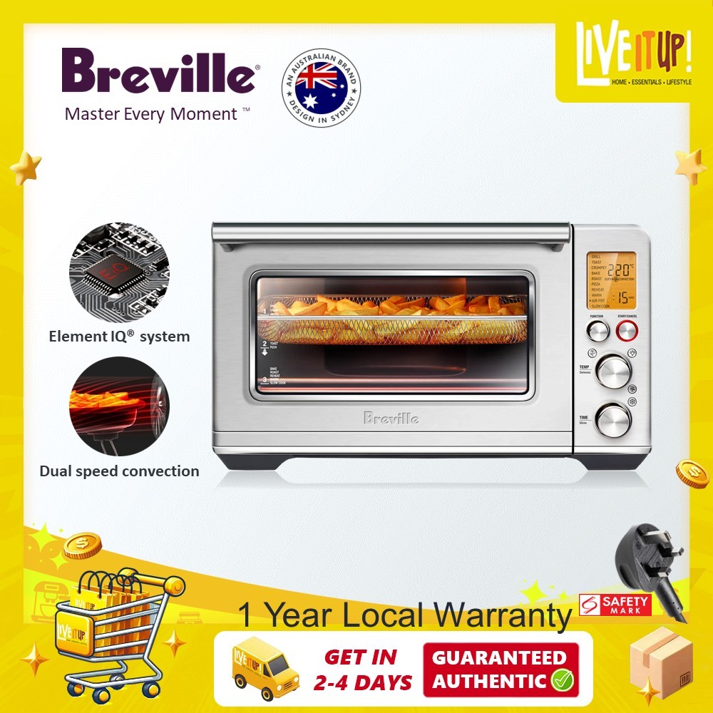 Breville the Smart Oven Air Fryer BOV860BSS Shopee Singapore