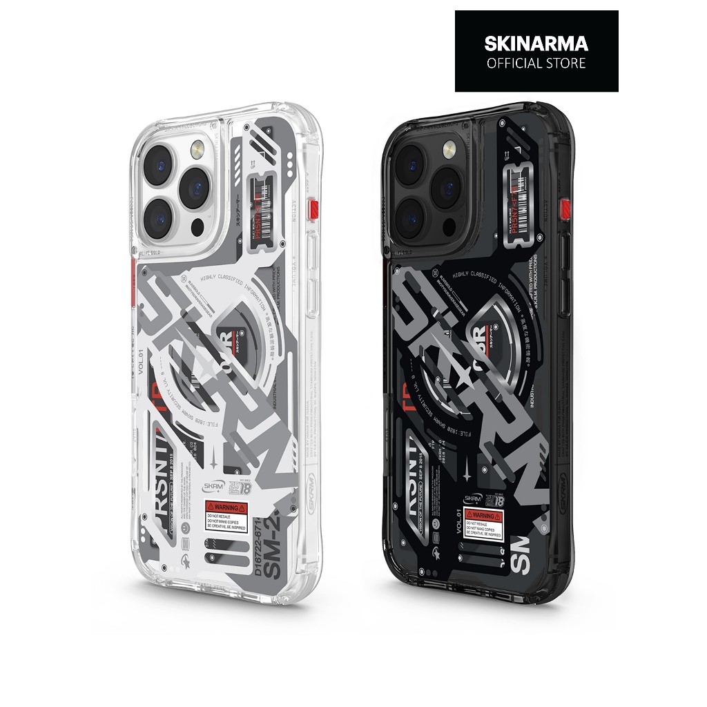 SKINARMA Ekho Mag-Charge iPhone 16 Pro / Pro Max Phone Case Back Cover ...