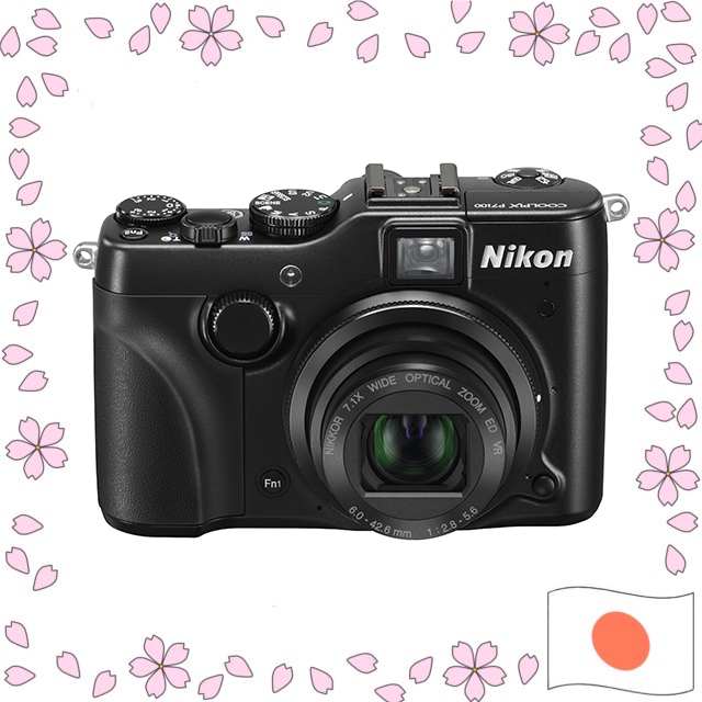 Nikon Digital Camera COOLPIX P7100 Black P7100BK USED CAMERA
