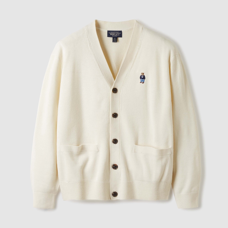 WHO.A.U] Steve V-neck Cardigan | WHCKE4911U | Shopee Singapore