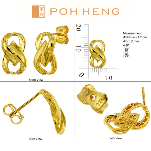 Poh heng gold earrings outlet