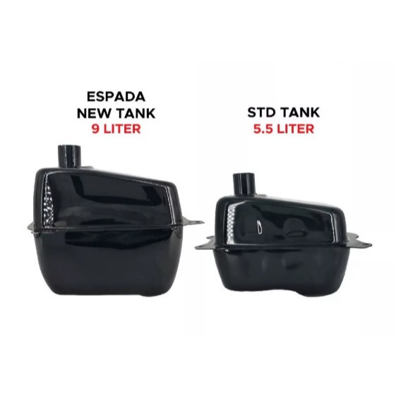 ESPADA AEROX155 V2 / NVX155 V2 9L BIGGER FUEL TANK 9 LITER AEROX