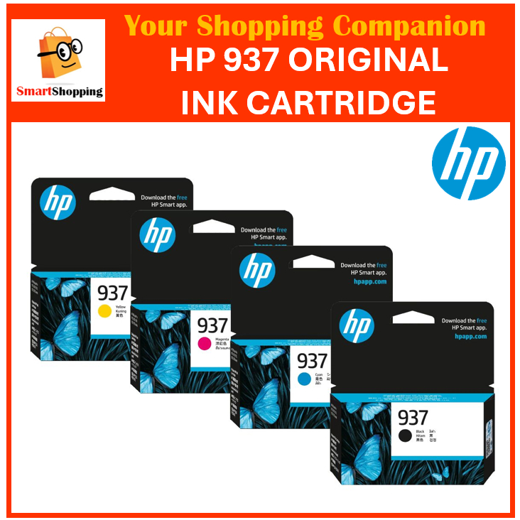 (Original) HP 937 937e Cyan Yellow Magenta Ink Cartridge for HP ...