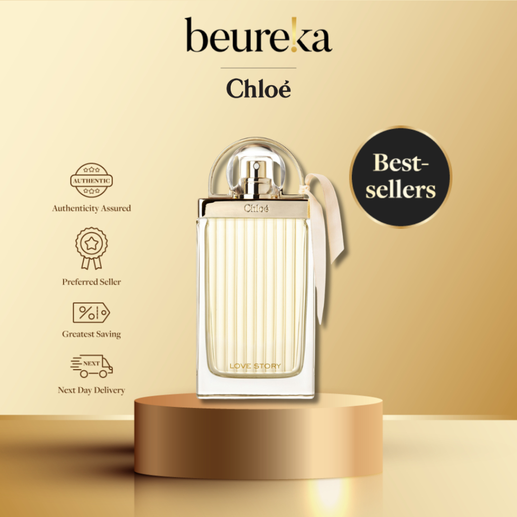 Chloe Love Story EDP 75ML Earthy Woody Floral Female Fragrance Beureka Shopee Singapore