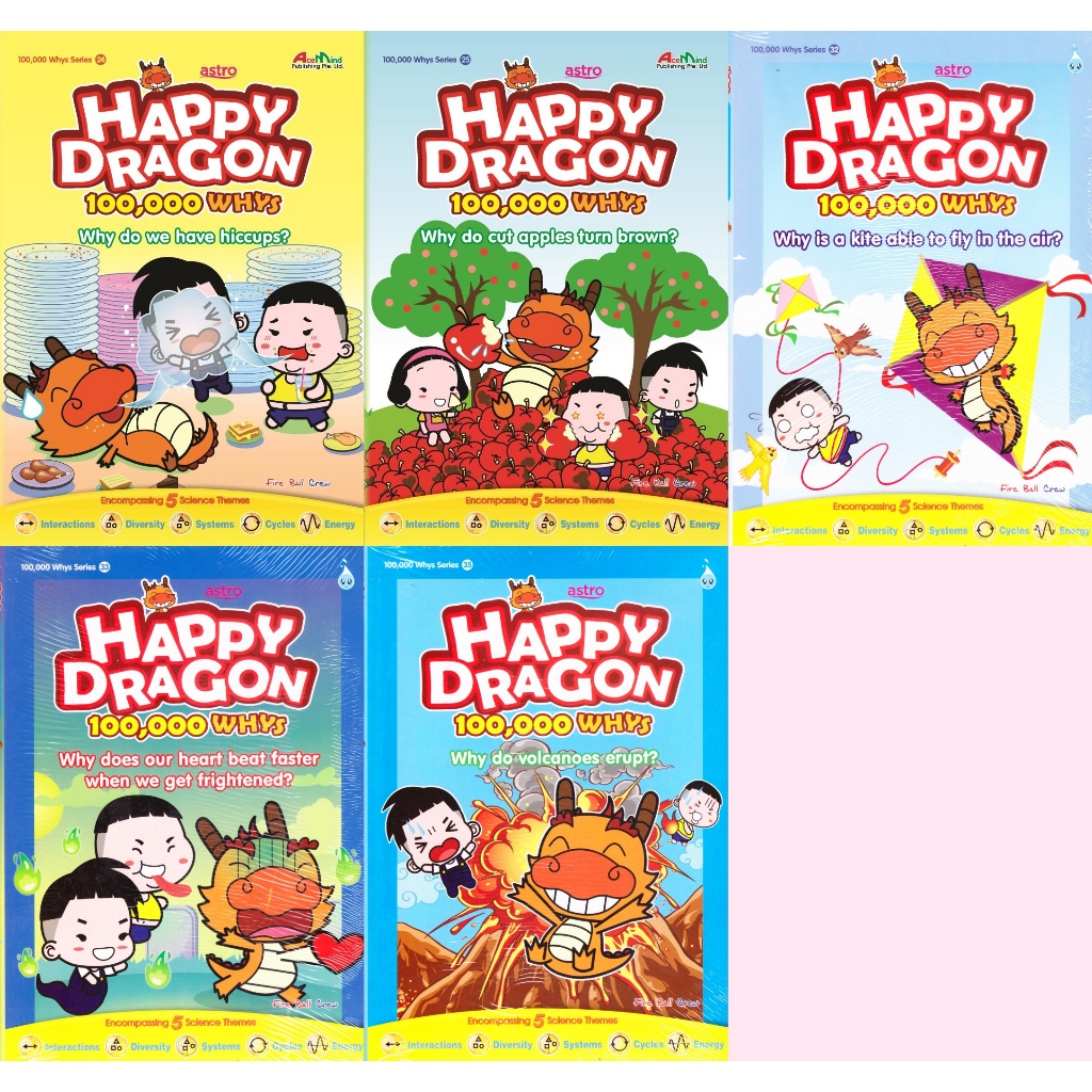 Happy Dragon 100000 Whys fr Young Scientist (5 books bundle) Birthday Gift  or present for Kids | Shopee Singapore