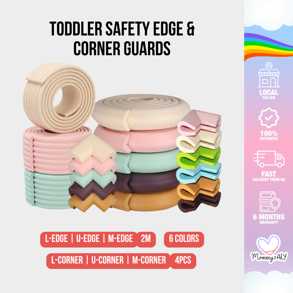 Safe-O-Kid, Edge Guards 5Meter with 3M Adhesive- White (Set of 1) main image 1