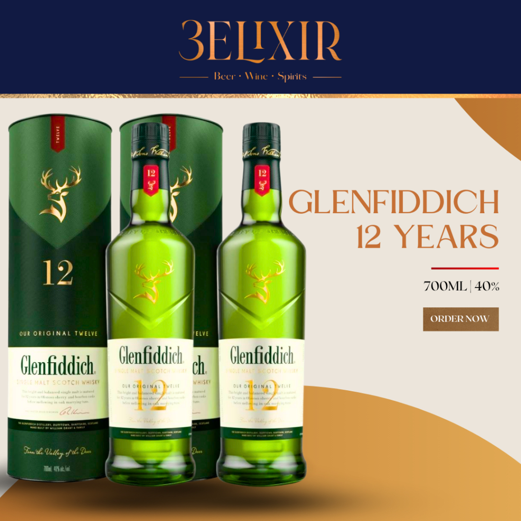 Glenfiddich 12年 700ml 2本セット Glenfiddich 12 Years 700ml (Twin Bundle) | Shopee Singapore