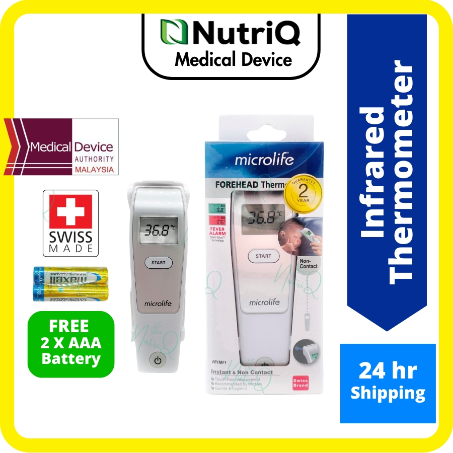 Infrared Temperature Scanner MDA Approved 2 Years Warranty Microlife ...