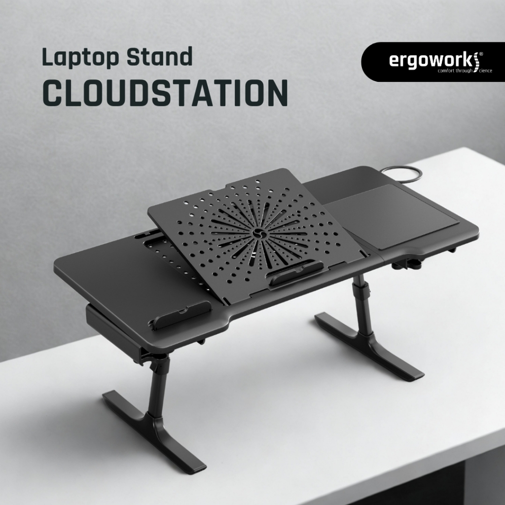 [NEW] Ergoworks CloudStation Ergonomic Table | Shopee Singapore