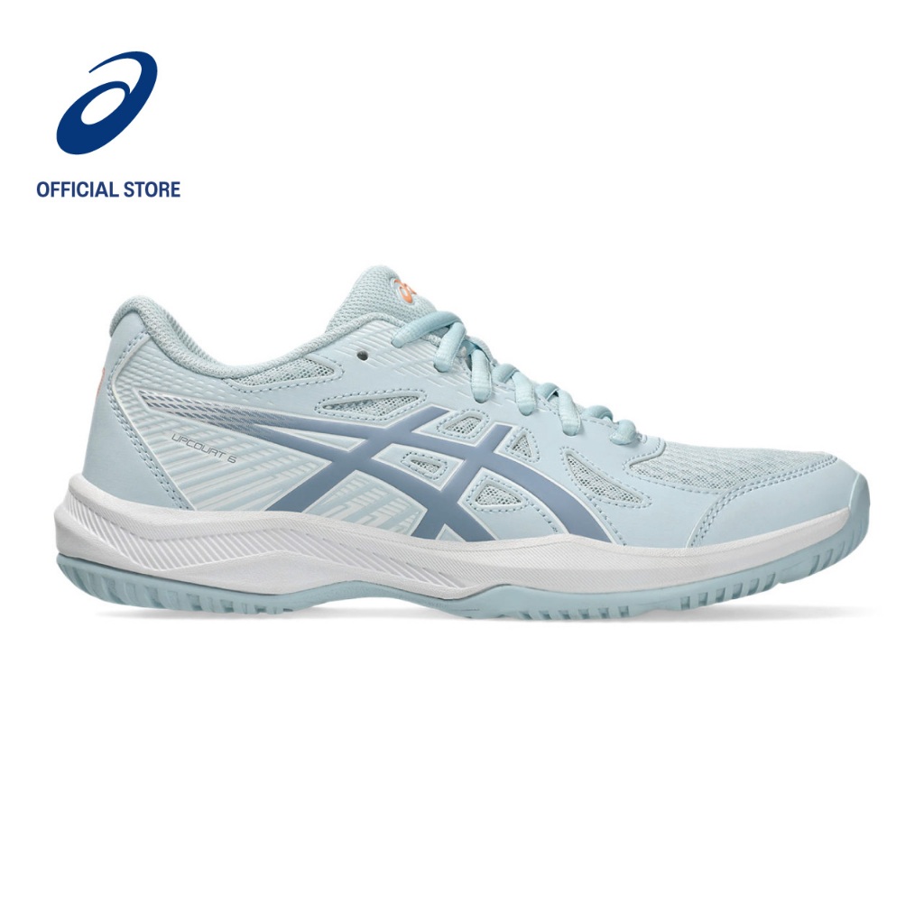 ASICS Women UPCOURT 6 Indoor Court Shoes in Cool Grey Grey Blue Shopee Singapore