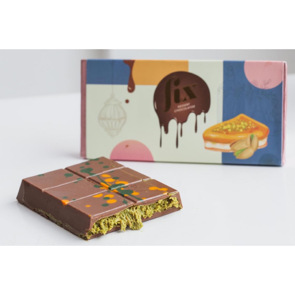 Dubai chocolate Fix dessert chocolatier | Shopee Singapore