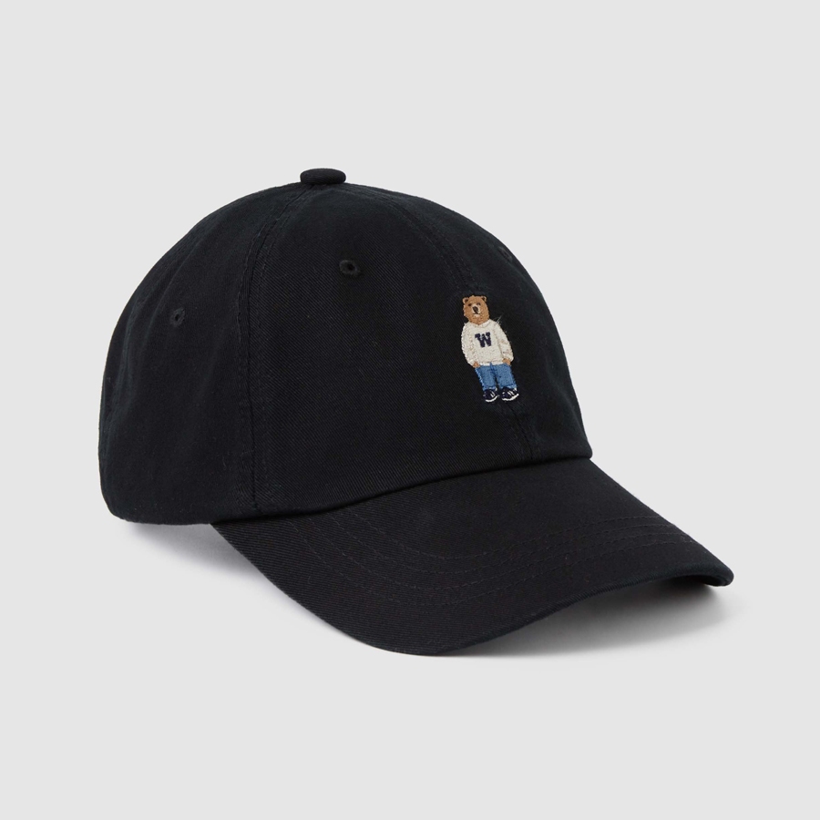 【WHO.A.U】Steve Autumn Ballcap Autry Unisex Two-tone Baseball Cap With Embroidered Logo