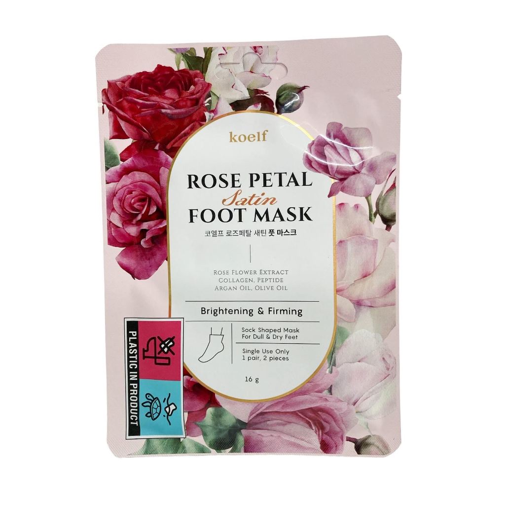 koelf Rose Petal Satin Foot Mask | Shopee Singapore