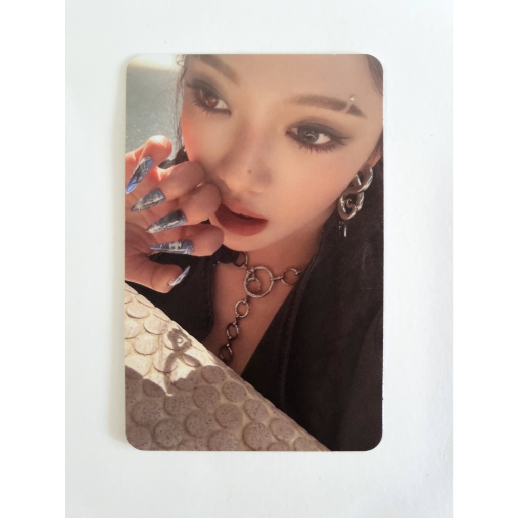Aespa The 1st Album Armageddon cdp cd player Official Photocard