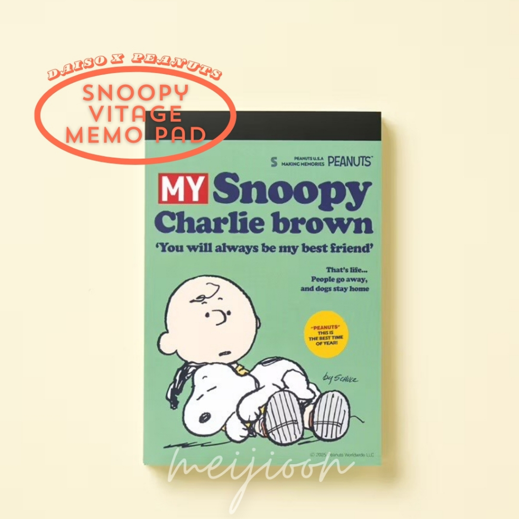 ♥from KOREA♥ DAISO KOREA X PEANUTS, Snoopy and friends, with Charlie ...