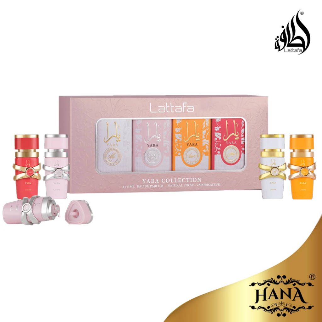 Yara Mini Collection Eau De Parfum 5ml - 4 in 1 Gift Pack By