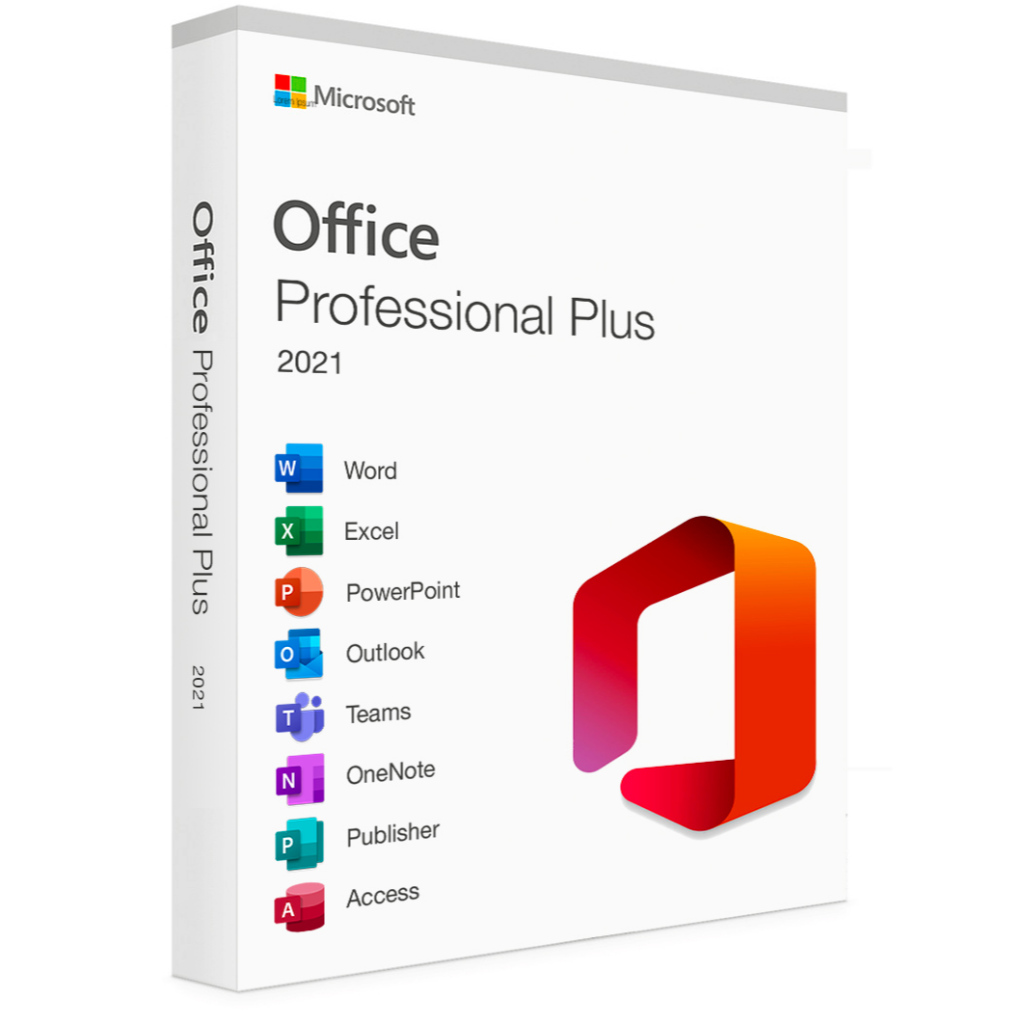 ORIGINAL Microsoft Office Professional PRO PLUS 2024 365 2021 & 2019 ...