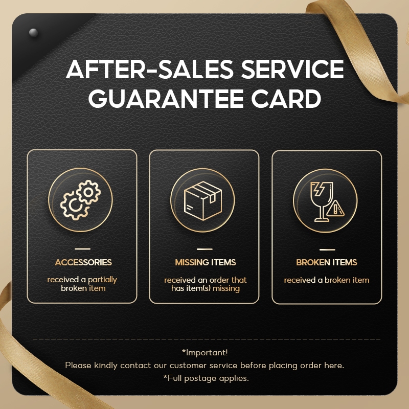 After Sales Service Replacement for Broken Missing Order Contact ...