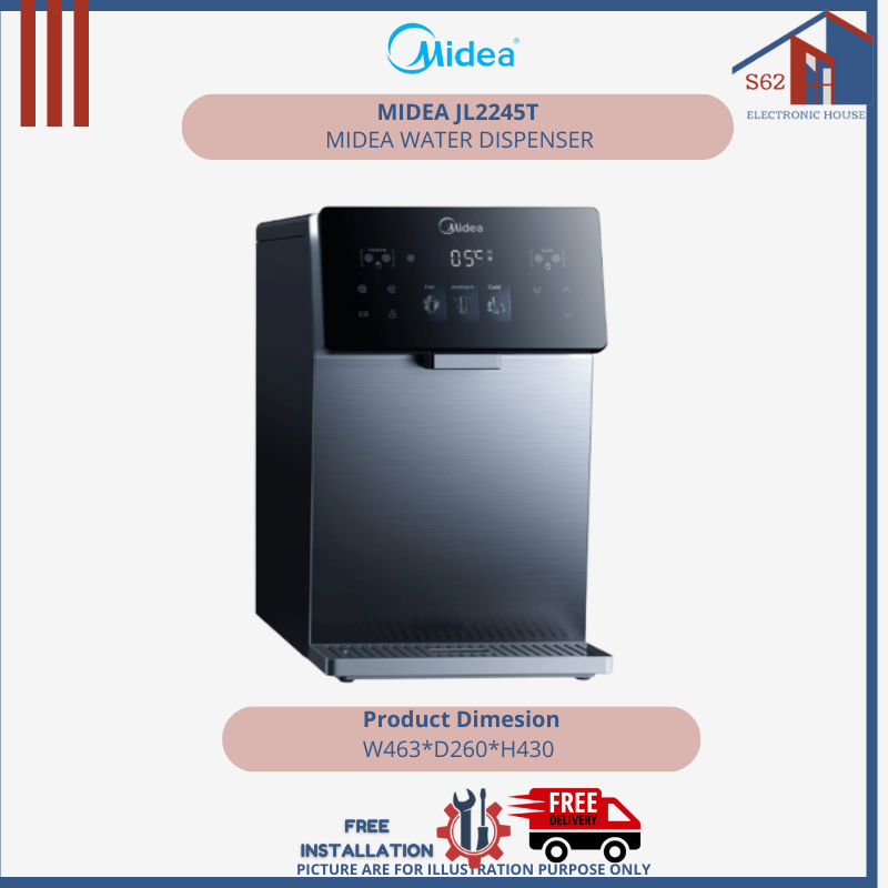 Midea JL2245 Multi-functional Countertop Water Dispenser: Sleek and ...