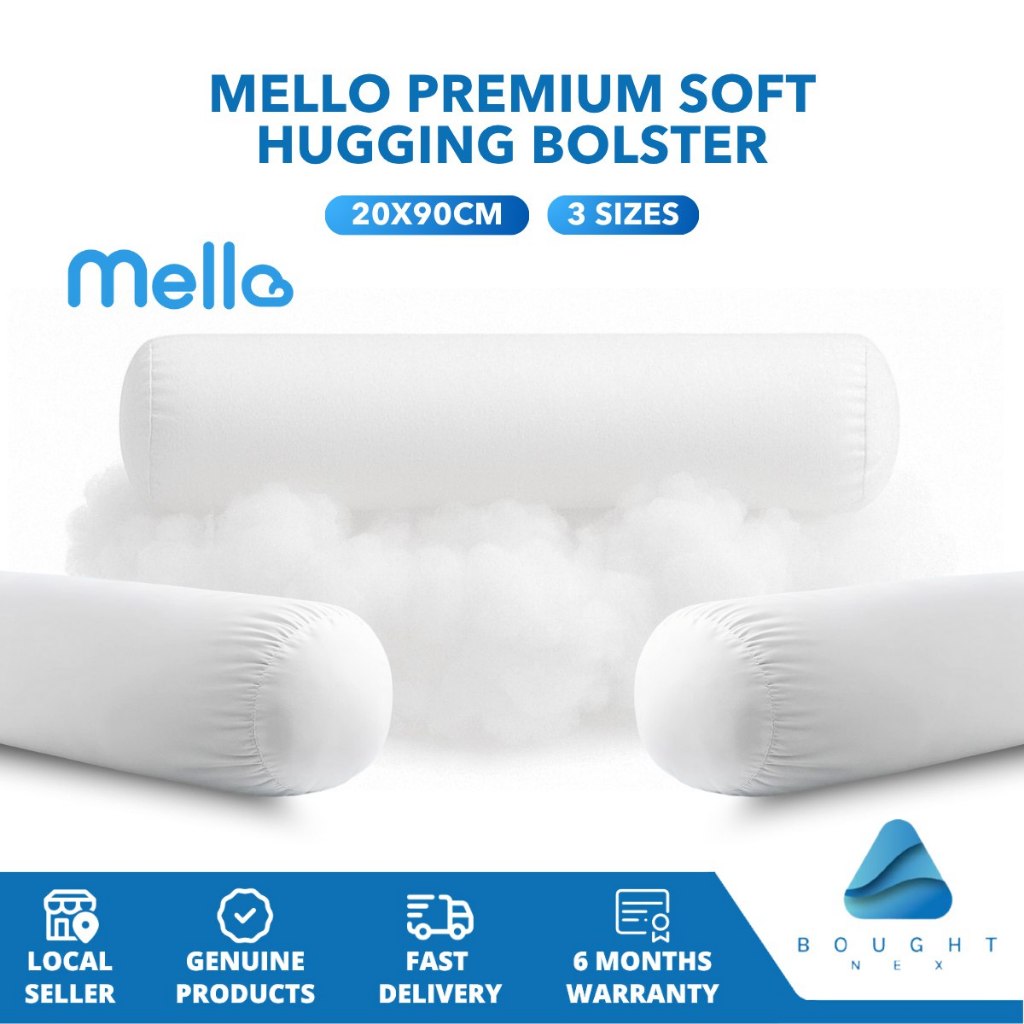 Mello Premium Soft Hugging Bolster - Polyester Fiber Filling, Soft ...