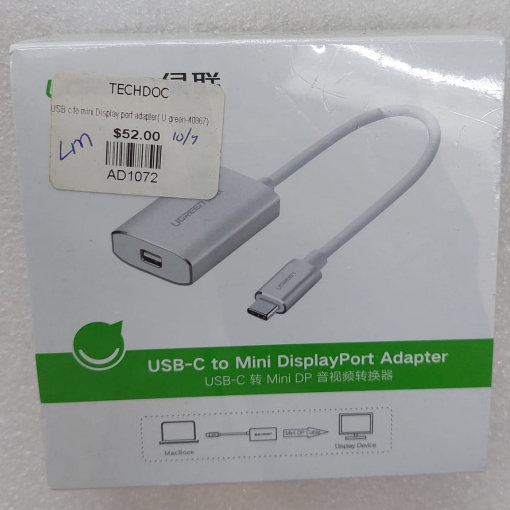 Newest Thunderbolt 3 USB-C to Mini DisplayPort Con... - Grandado