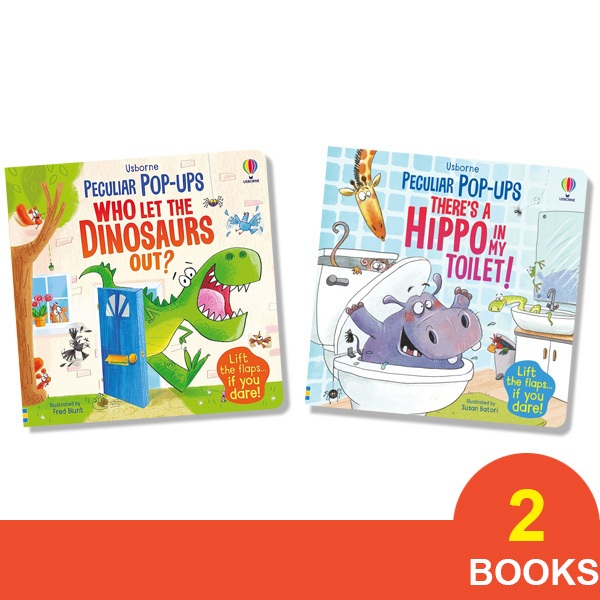 [SG Stock] Usborne Peculiar Pop-Ups Series (2 Books) | Shopee Singapore