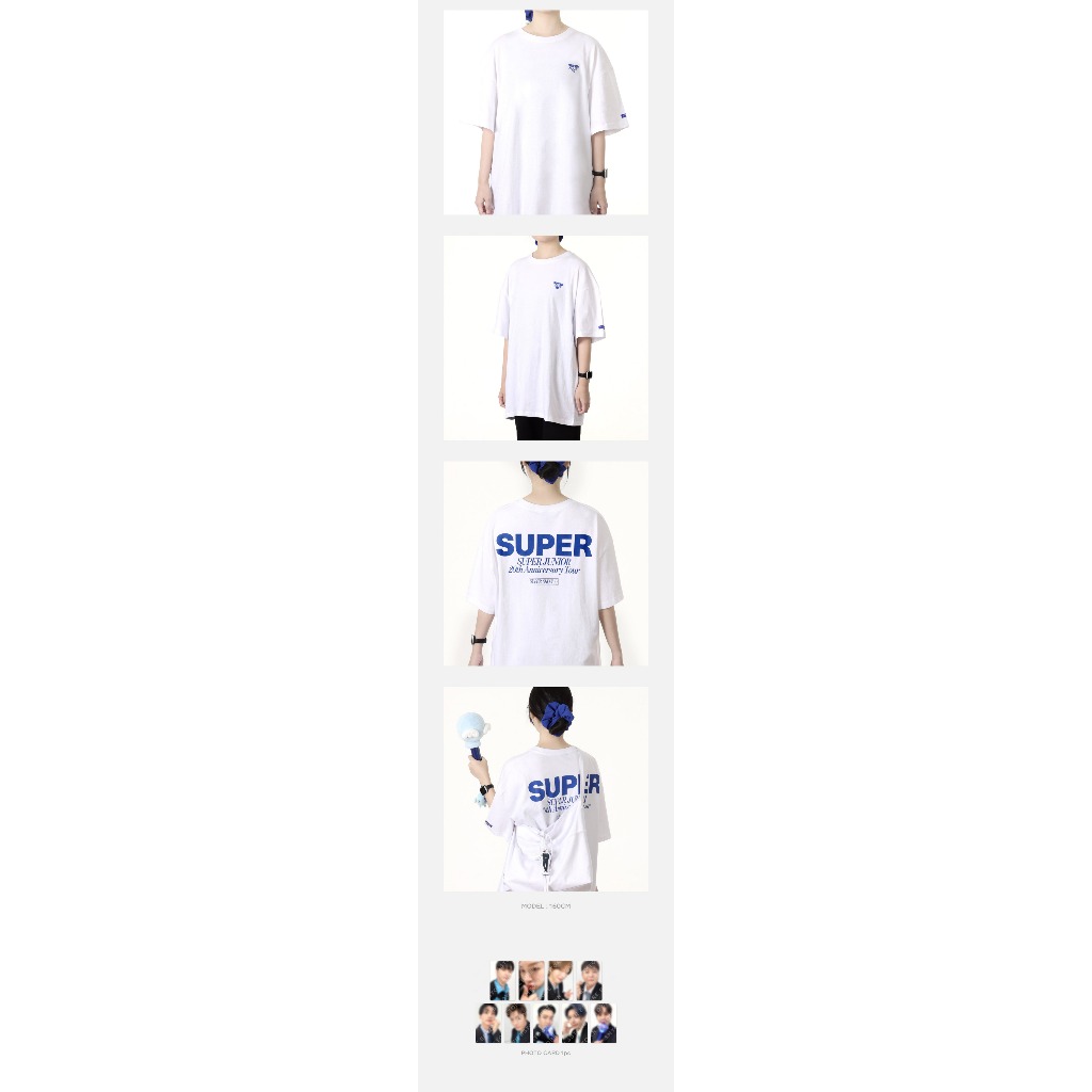 SUPER JUNIOR [SUPER SHOW 10] 20th Anniversary Tour MD / T-shirt