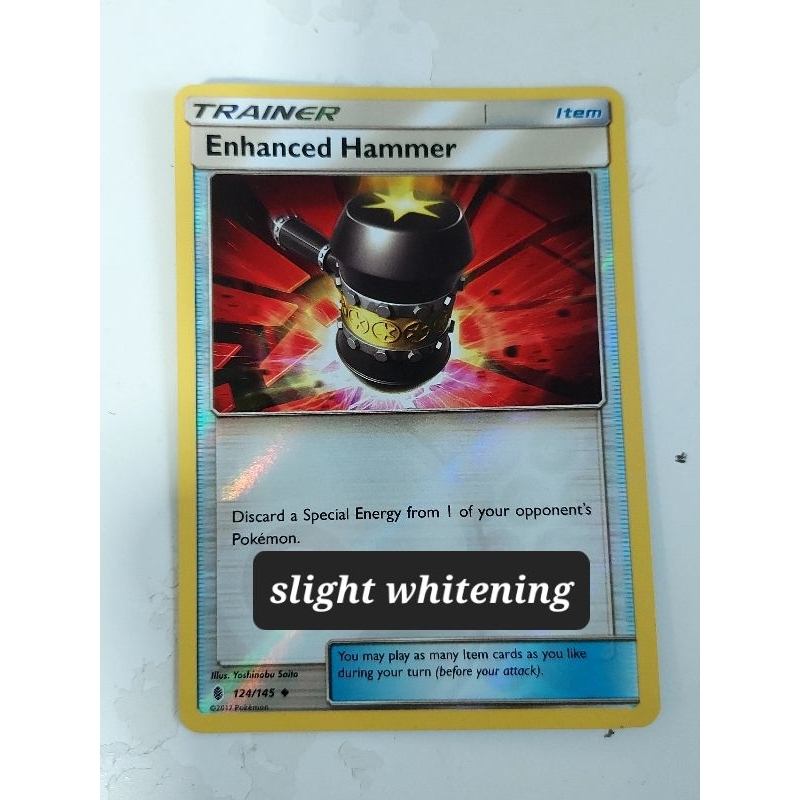 Pokemon enhanced hammer guardian rising trainer item card | Shopee Singapore