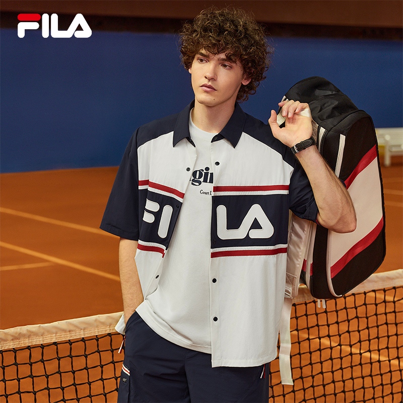 Fila tennis shirt mens hotsell