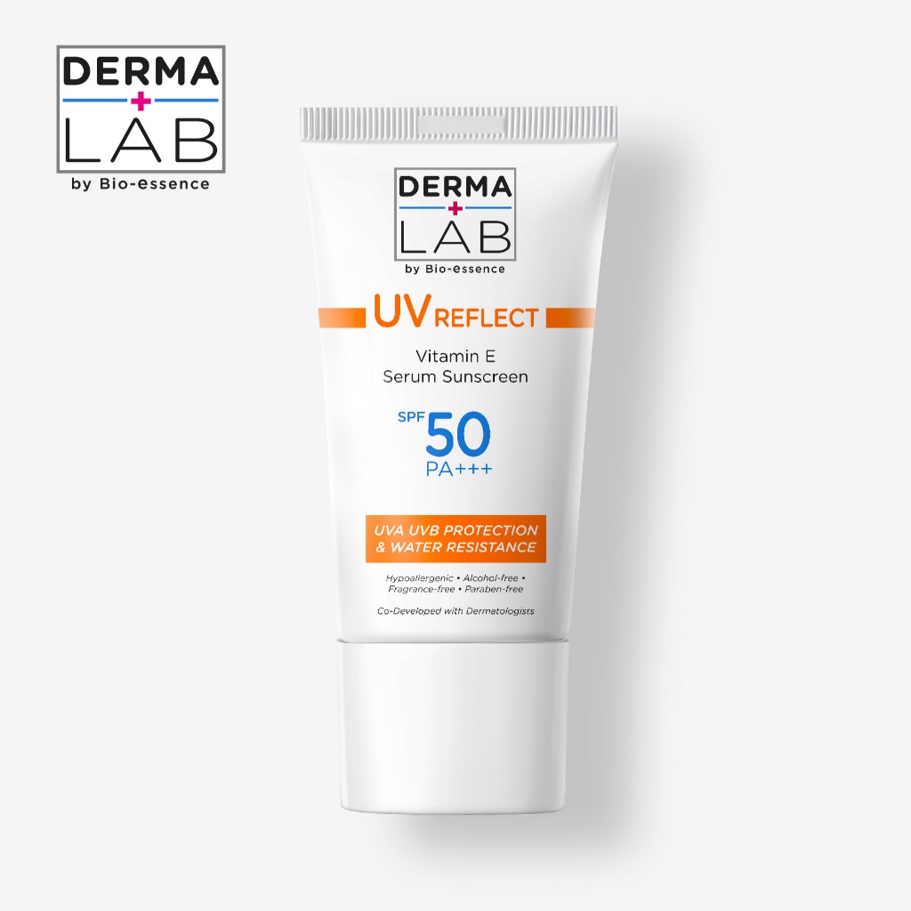 DERMA LAB Vitamin E Serum Sunscreen SPF50 PA+++ 40ml - Daily ...