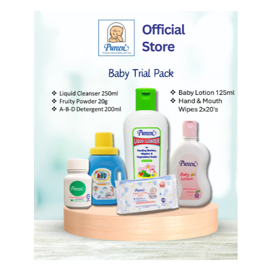 Pureen Baby Trial Pack | Shopee Singapore
