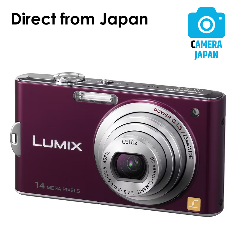 Used] Panasonic LUMIX DMC FX66 Compact Digital Camera | Shopee