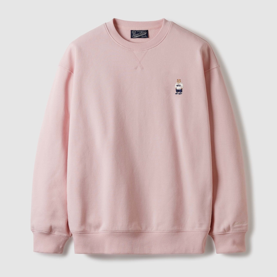 WHO.A.U] Steve Sweatshirt(Brushed) ｜WHMWE4T11U | Shopee