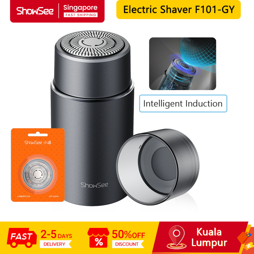 ShowSee Smart Sensor Shaver Mini Body Stong Power Waterproof Wireless ...