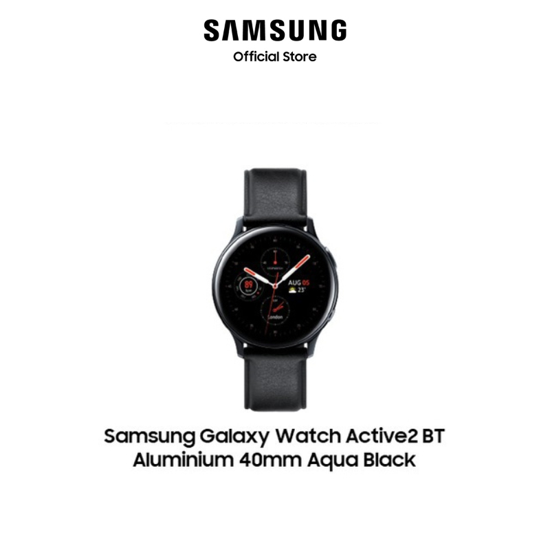 Samsung galaxy watch active2 bt 40mm aqua black hotsell