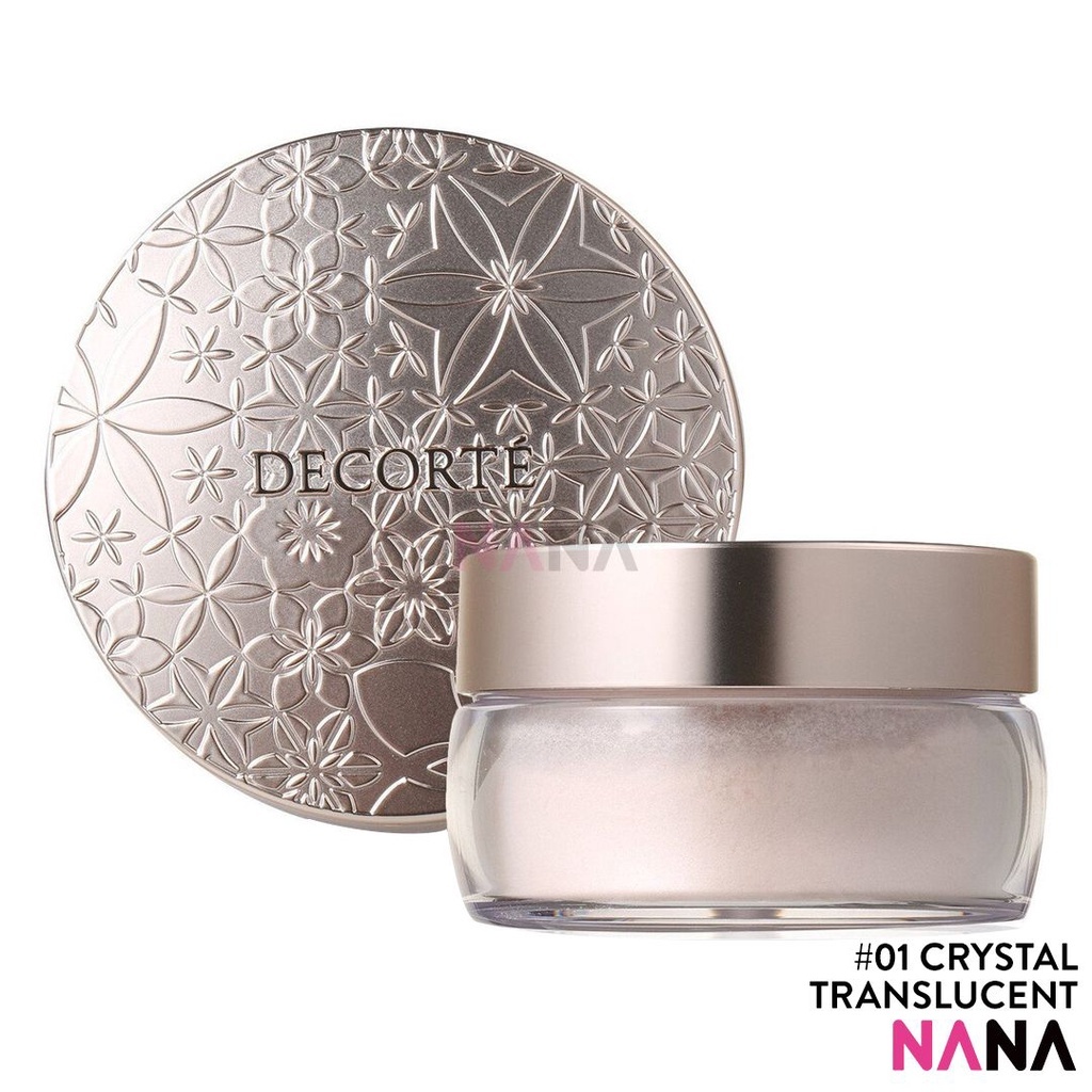 DECORTÉ Loose Powder [00 Translucent 20g, 01 Crystal Translucent