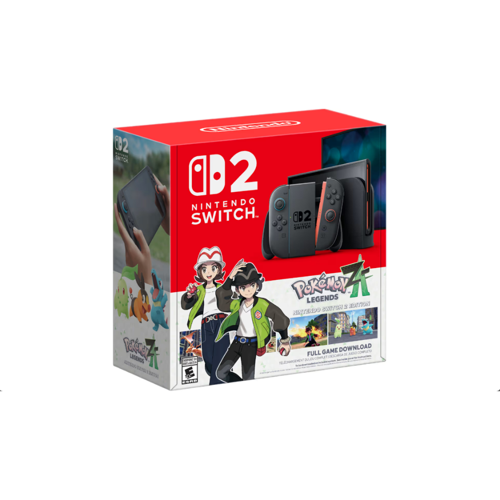 Reay Stock]Nintendo Switch 2 +Pokémon Legends: Z-A Edition Bundle
