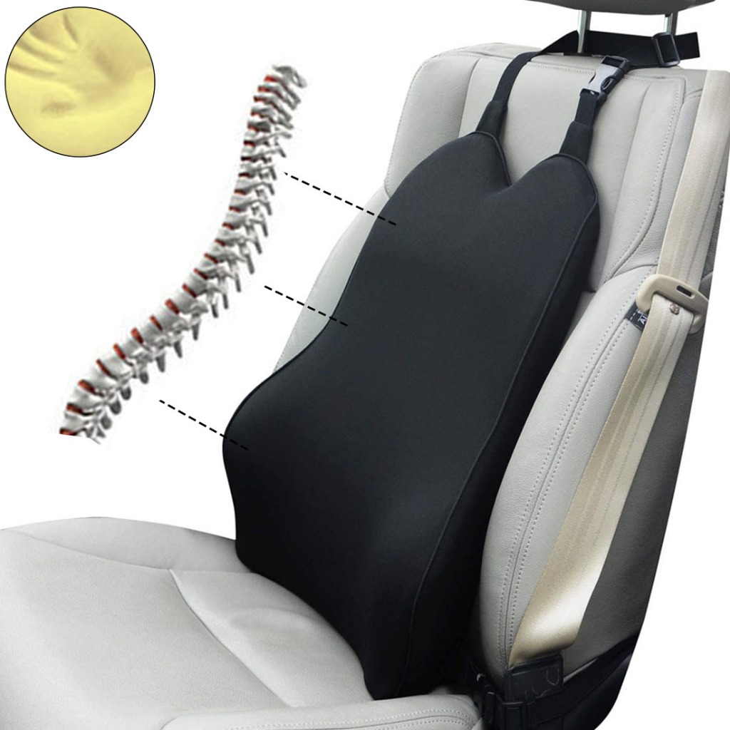 Lumbar support pillow car best sale