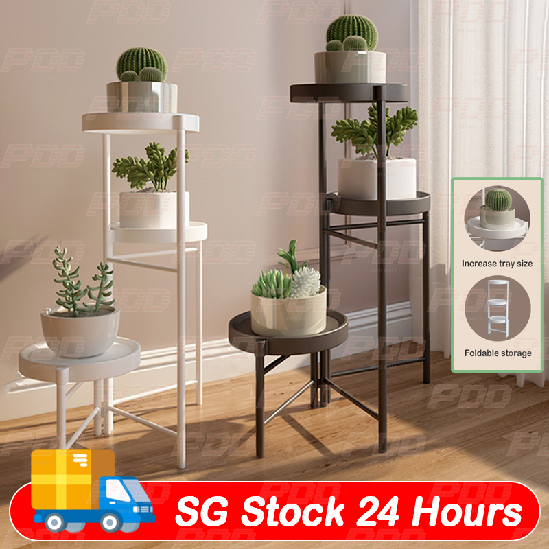[SG Stock] 3 layers Plant Stand Flower Pot Rack Plant Display Rack ...